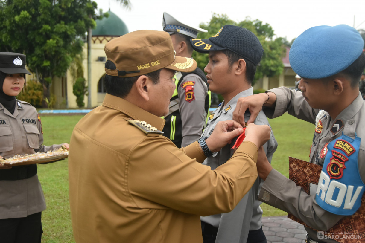 21 Desember 2023 - Apel Gelar Pasukan Operasi Kepolisian Terpusat Lilin 2023 Dalam Rangka Pengamanan Natal Tahun 2023 Dan Tahun Baru 2024