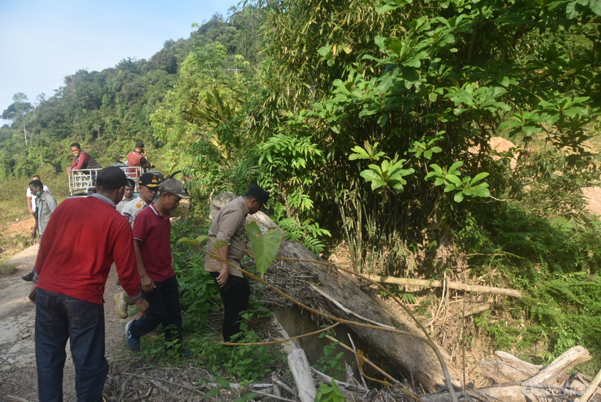 2 November 2024 - Meninjau Jembatan Rusak di Desa Temalang Kecamatan Limun