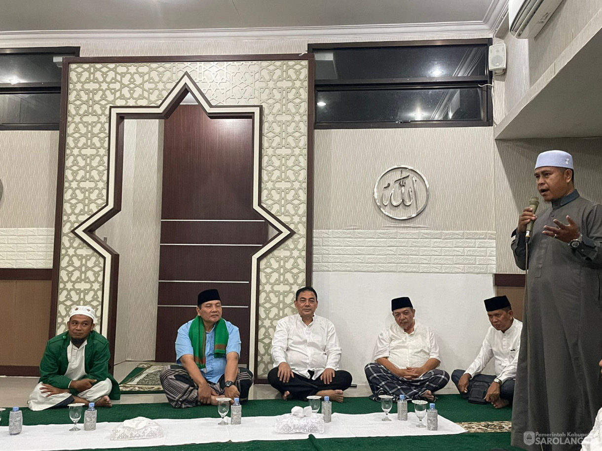 2 Maret 2024 - Acara Tausiah Agama Bersama Anak Yatim Di Rumah Dinas Bupati Sarolangun