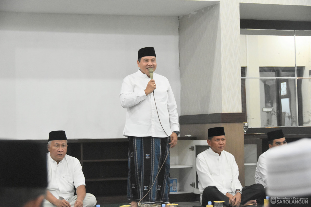 5 Maret 2024 – Yasin Dan Tahlilan Bersama Menyambut Bulan Suci Ramadhan 1445 H Di Musholla Rumah Dinas Bupati Sarolangun