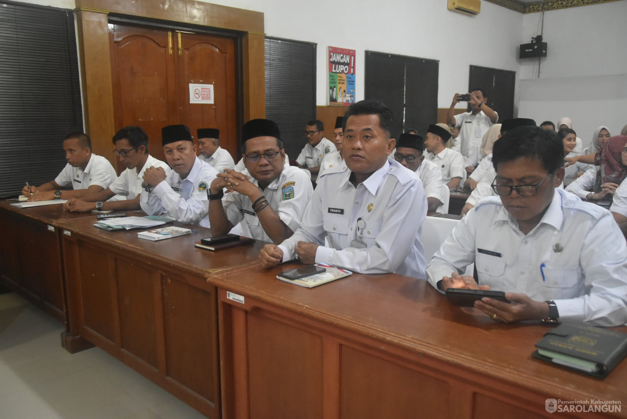 5 Maret 2025 -&nbsp;Forum Konsultasi Publik Rancangan Awal RKPD Kabupaten Sarolangun Tahun 2026 di Aula Bappeda Sarolangun