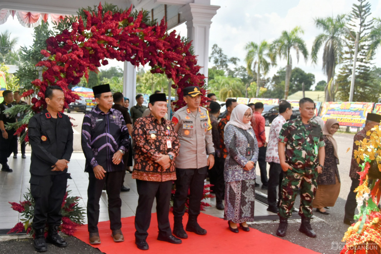 13 Juni 2024 - Penyambutan Kepala Kejaksaan Negeri Sarolangun Di Kantor Kejaksaan Negeri Sarolangun