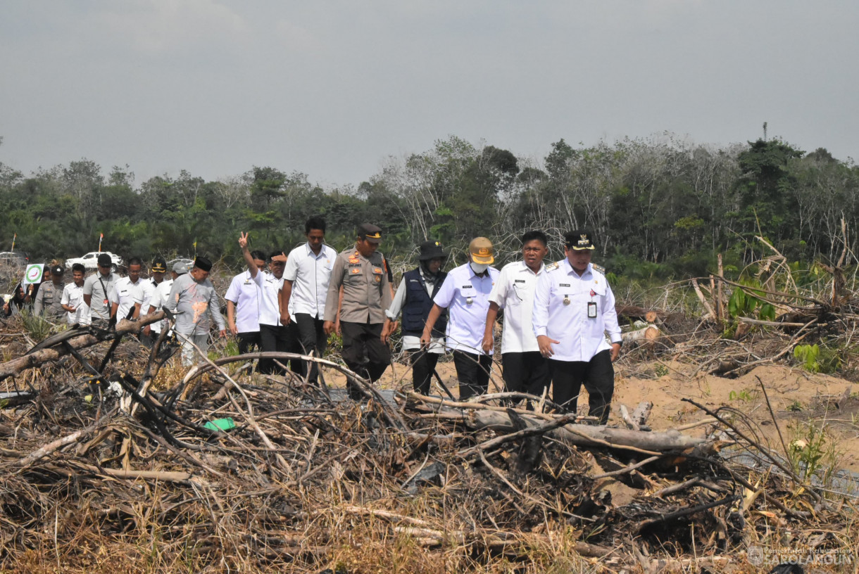 28 Agustus 2024 - Gerakan Tanam Cabe Merah Kelompok Tani Jaya Makmur Desa Bukit Murau Kecamatan Singkut