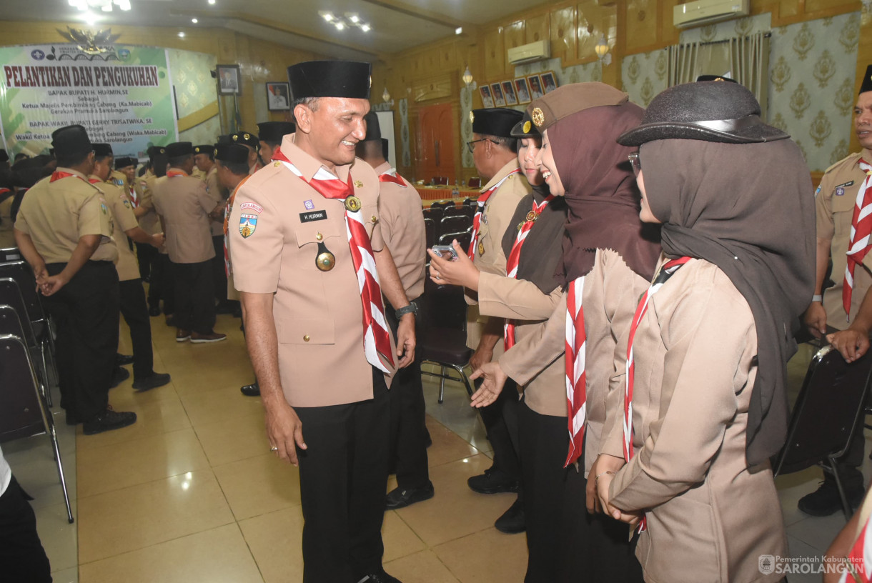 9 Juli 2025 -&nbsp;Pelantikan Ketua Majelis Pembimbing Cabang dan Wakil Ketua Majelis Cabang Gerakan Pramuka Sarolangun