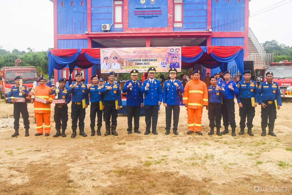 21 April 2025 -&nbsp;Apel Peringatan HUT Damkar Ke 106 Tingkat Kabupaten Sarolangun