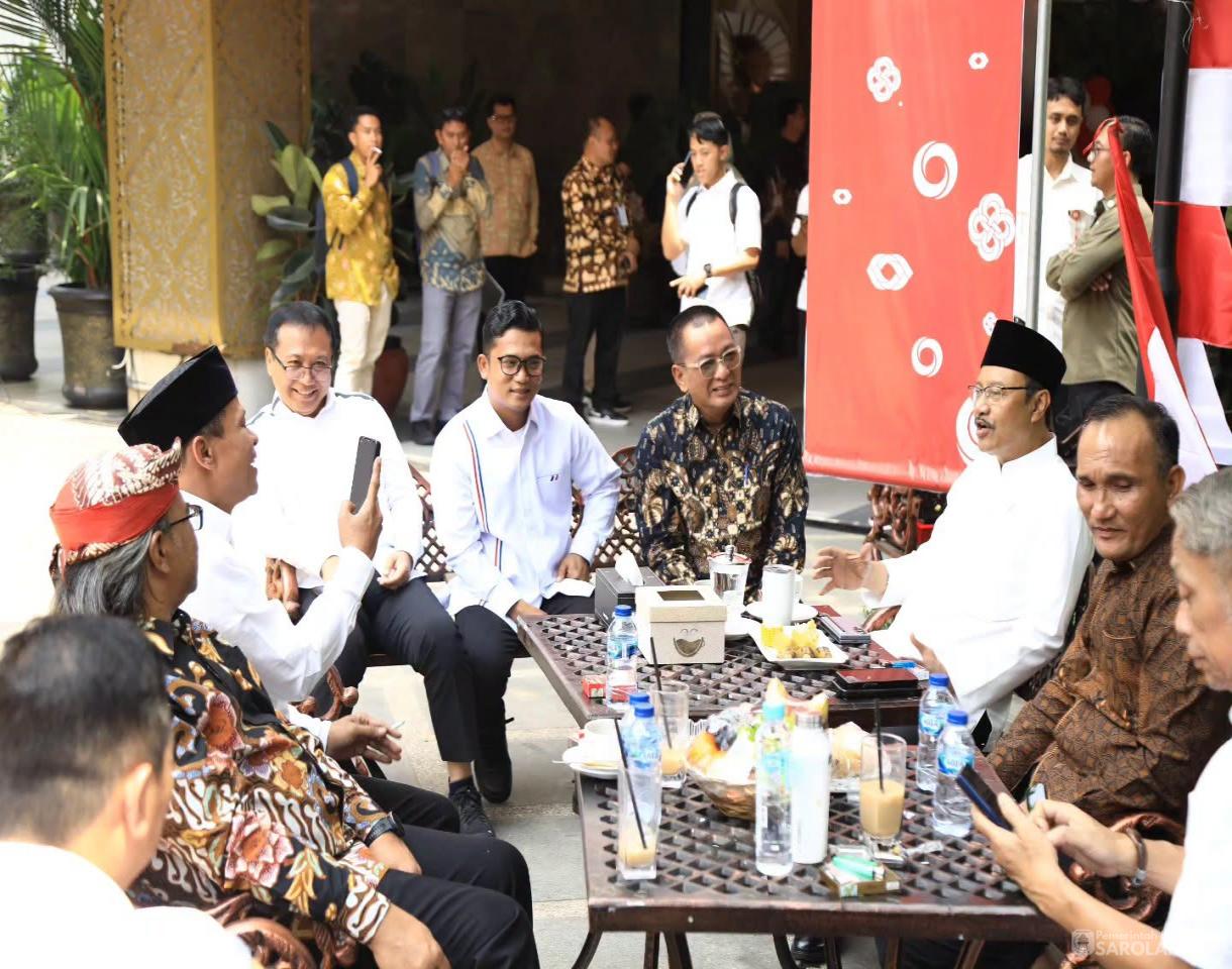 12 Agustus 2026 Audiensi Pemerintah Kabupaten Sarolangun dengan Menteri Sosial Republik Indonesia di Kantor Kementerian Sosial Republik Indonesia