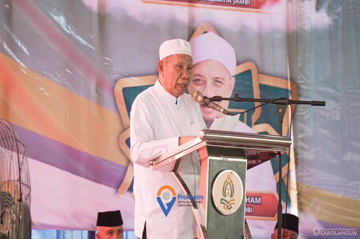 24 Agustus 2026 Haul Buya K.H Muhammad Salek dan K.H Muhammad Arifin Ilham di Ponpes Tahfizul Quran Desa Panegah Kecamatan Pelawan