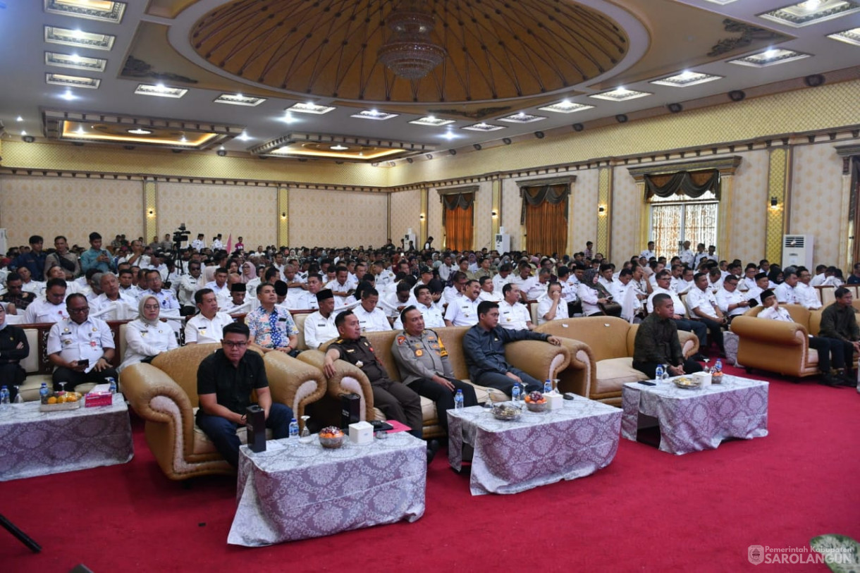 23 Oktober 2024 -&nbsp;Deklarasi Netralitas ASN Dan Kepala Desa Pada Pemilihan Kepala Daerah Serentak Tahun 2024 di Provinsi Jambi, Bertempat di Bumi Pasundan Convention Centre Kota Jambi