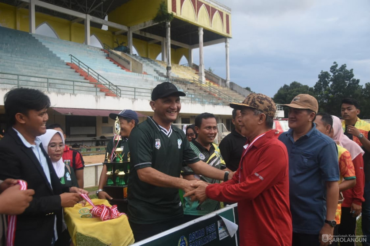 4 Desember 2025 Penutupan Liga Pelajar di GOR Sport Center Sarolangun