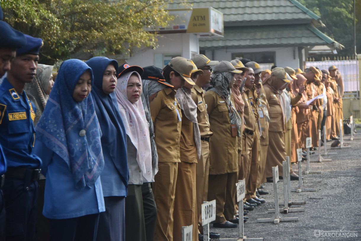 22 Juli 2024 - Apel Gabungan, Bertempat di Lapangan Kantor Bupati Sarolangun