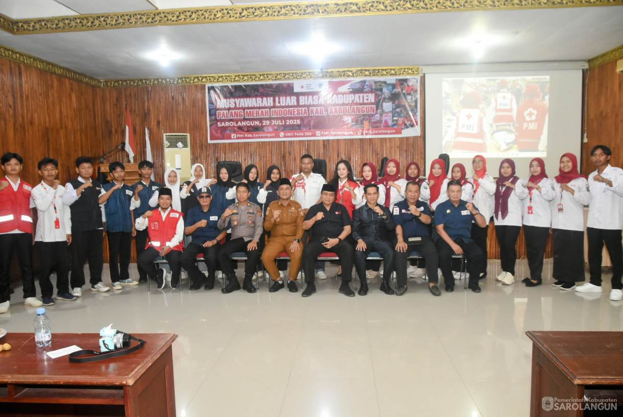 29 Juli 2025 - Muslub PMI Kabupaten Sarolangun di Aula Bappeda Sarolangun