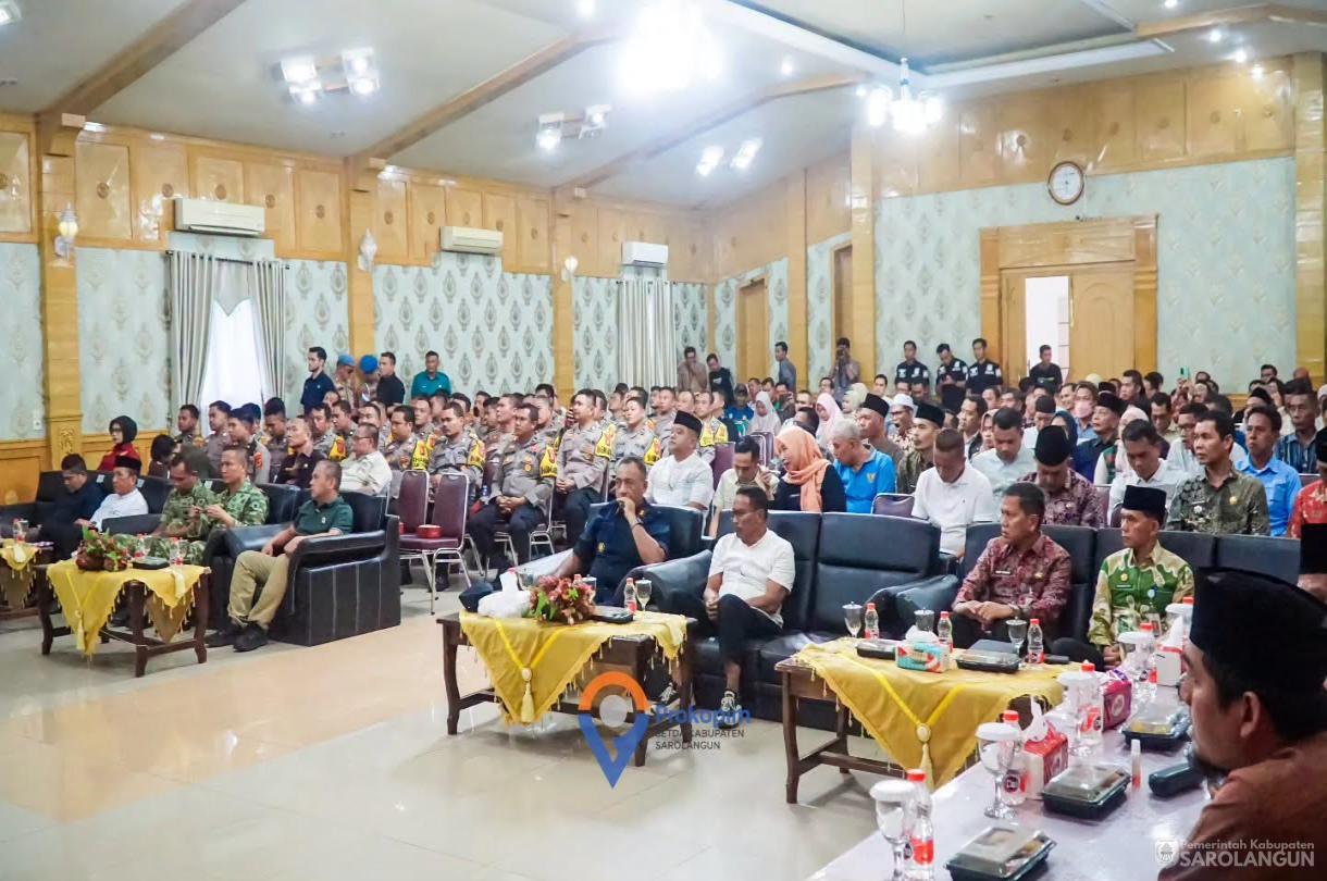7 Agustus 2026 Sosialisasi Akbar Paham Radikal dan Terorisme, Tindak Pidana Cyber dan Perundungan di Lingkungan Pemerintah Desa Kelurahan dan Kecamatan seKabupaten Sarolangun