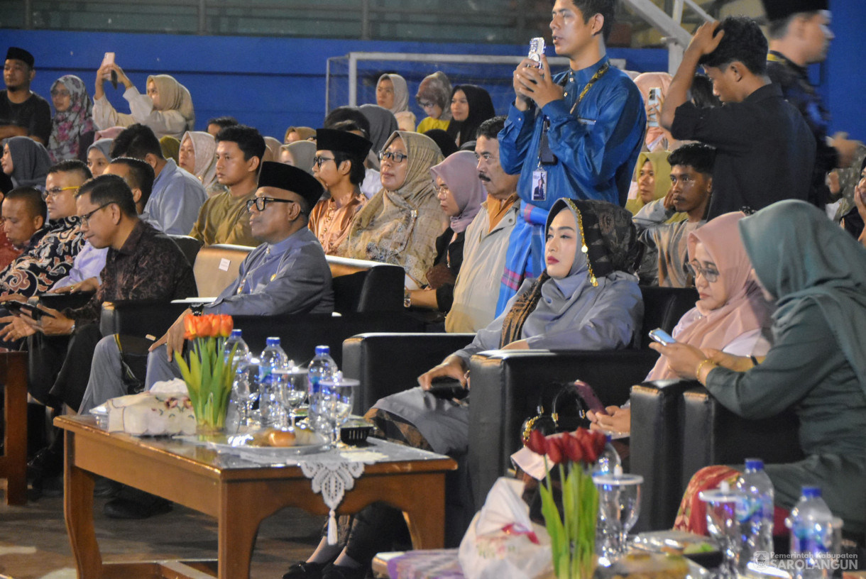 14 Oktober 2024 - Final Bujang Upik Sarolangun Tahun 2024, Bertempat di Tenis Indoor GOR Sarolangun 