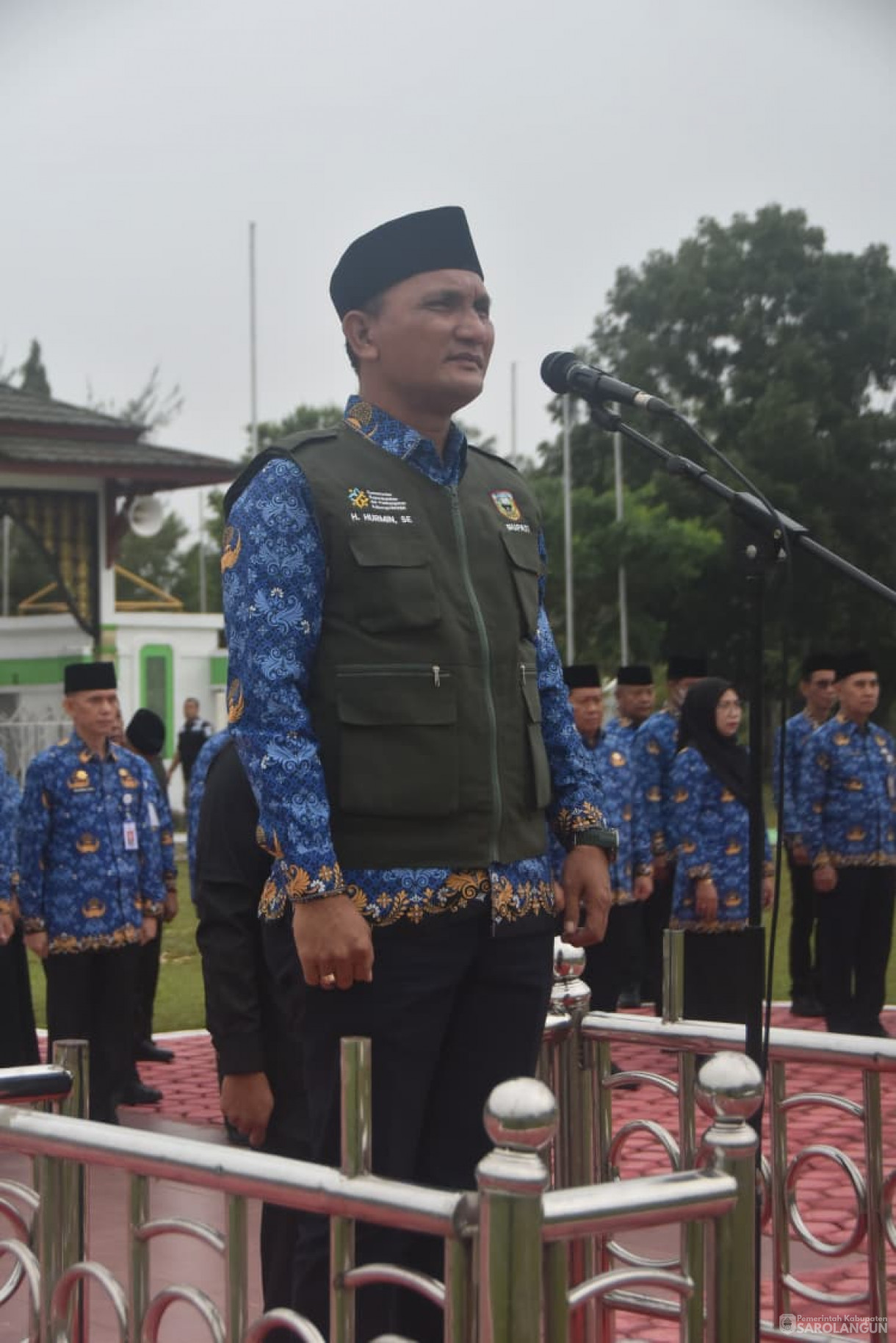 17 November 2025&nbsp; Apel Gabungan Sekaligus Praktek SERUT 17 PENTING di Lingkungan Pemerintah Kabupaten Sarolangun