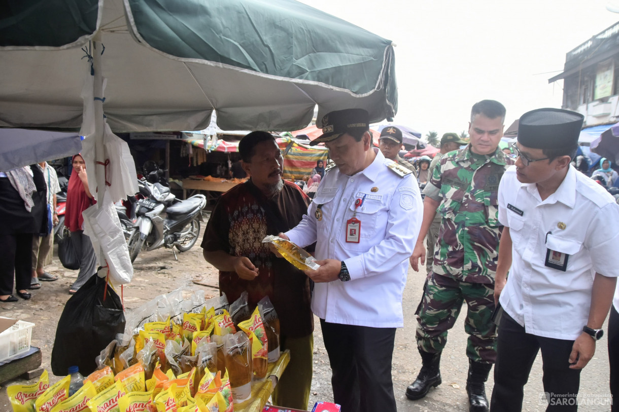 24 Januari 2024 - Sidak Pasar Di Pasar Atas Sarolangun