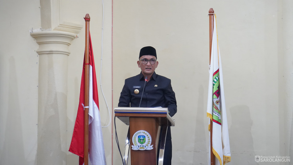 29 Juli 2025 - Rapat Paripurna Tingkat 1 Tahap 3 Tentang Rancangan Perubahan KUA dan Perubahan PPAS ABPD Kabupaten Sarolangun TA 2025