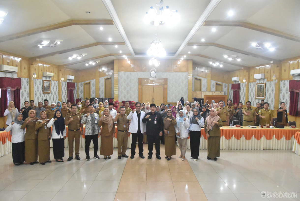 30 Juli 2024 -&nbsp;Diseminasi Audit Kasus Stunting Tahap I Tahun 2024, Bertempat di Aula Utama Kantor Bupati Sarolangun