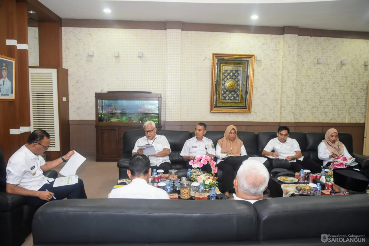 18 Juni 2025 - Rapat Pembahasan Pengangkatan dan Penyerahan SK PPPK Periode Pertama Formasi T.A 2024