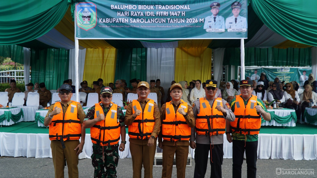 30 Maret 2026&nbsp;Pembukan dan Pelepasan Belumbo Biduk Tradisional Tahun 2026 di depan Rumah Dinas Bupati Sarolangun