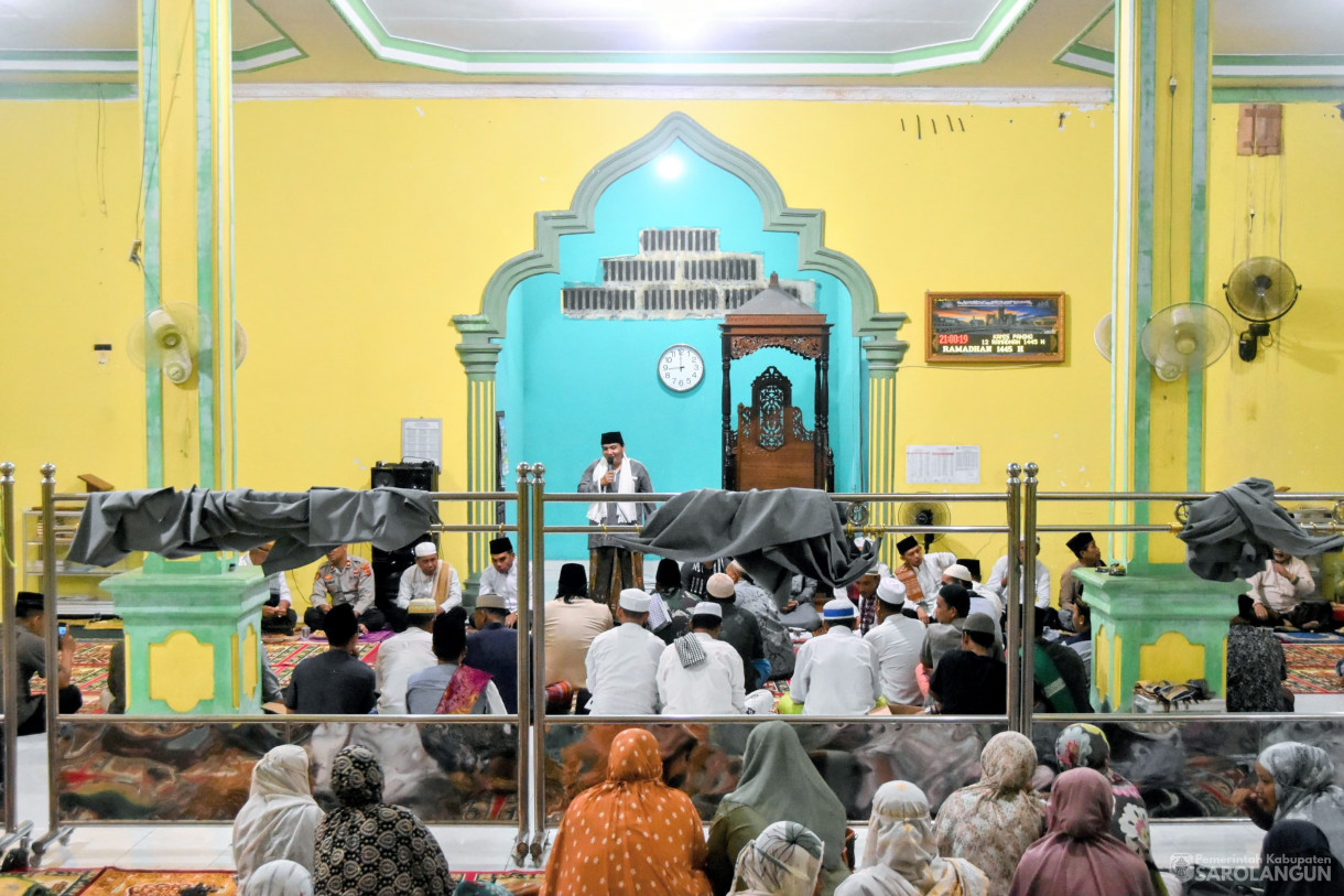 21 Maret 2024 - Safari Ramadhan Di Masjid Baitul Mukmin Desa Teluk Mancur Kecamatan Bathin VIII