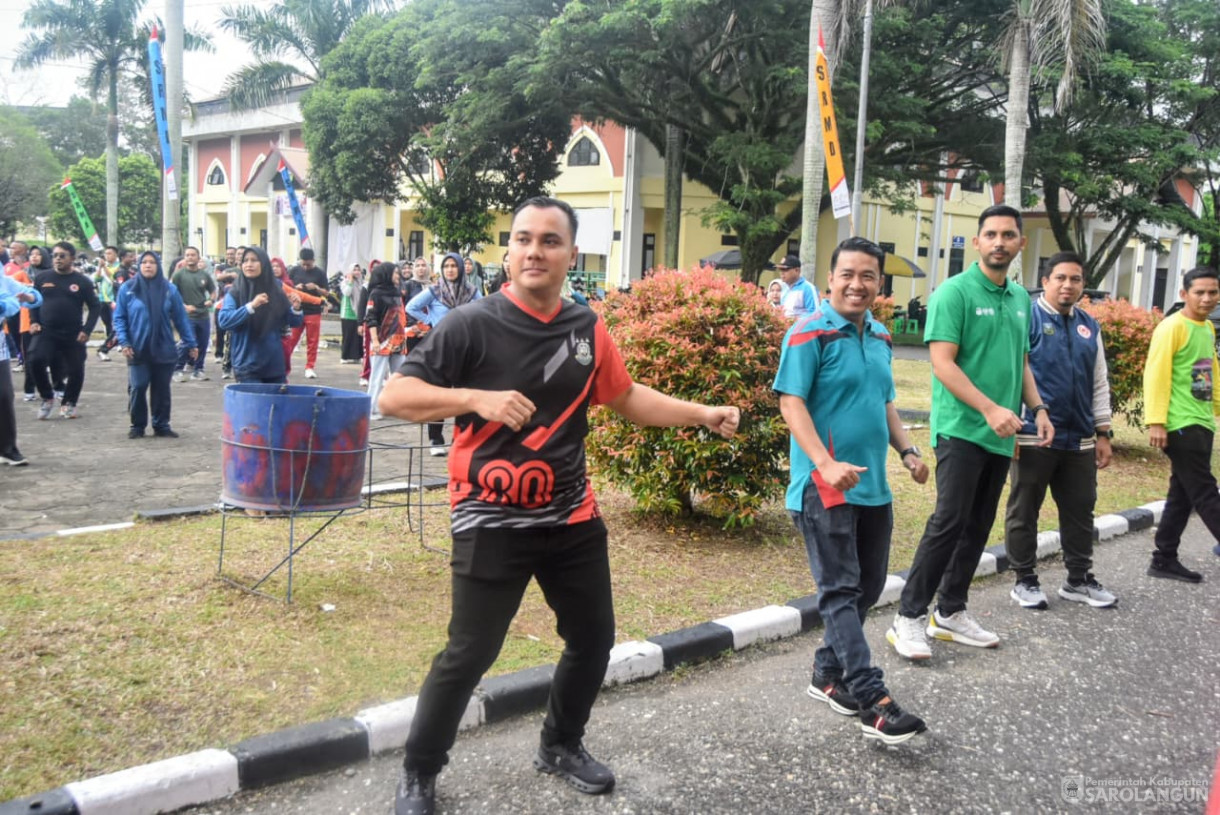 9 September 2025&nbsp; Senam Massal Dalam Rangka Memperingati Hari Olahraga Nasional Tahun 2025 di Sarolangun Sport Center