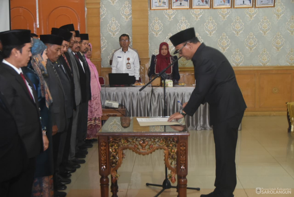 13 Agustus 2025 -&nbsp;Pelantikan Pengurus Dekranasda Kabupaten Sarolangun dan Tim Pembina Posyandu Kabupaten Sarolangun