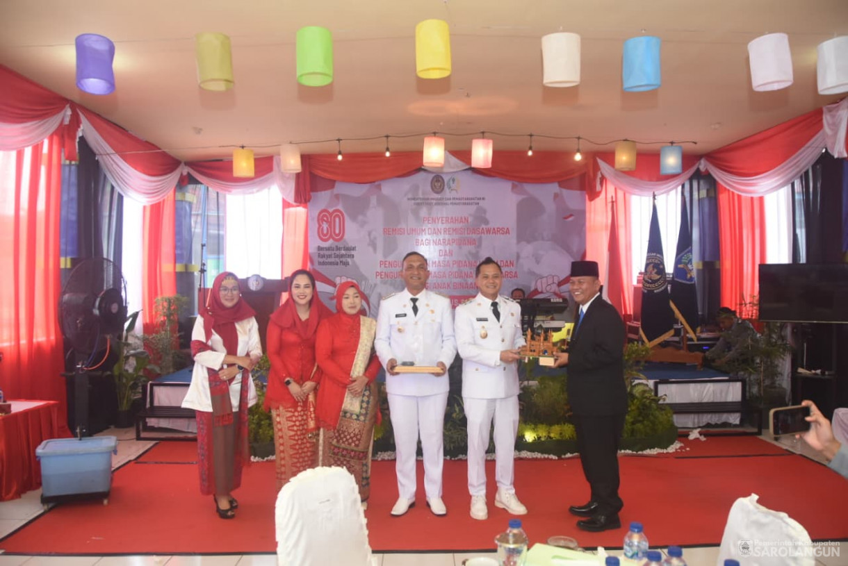 17 Agustus 2025&nbsp; Pemberian Remisi di Lapas Kelas II B Sarolangun