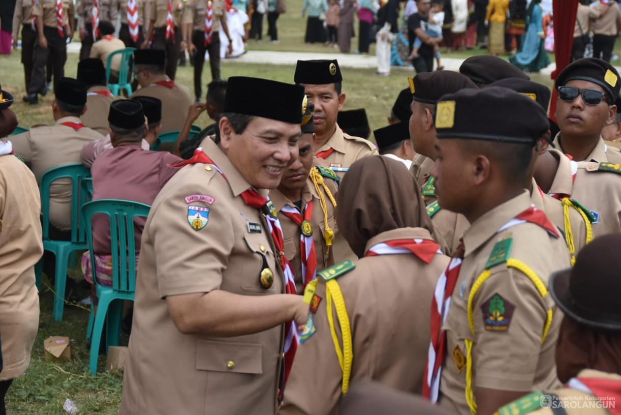 17 September 2023 - Penjabat Bupati Sarolangun Menghadiri Acara Pembukaan Pertikawan Regional Sumatera Tahun 2023 di Kantor Bupati Merangin