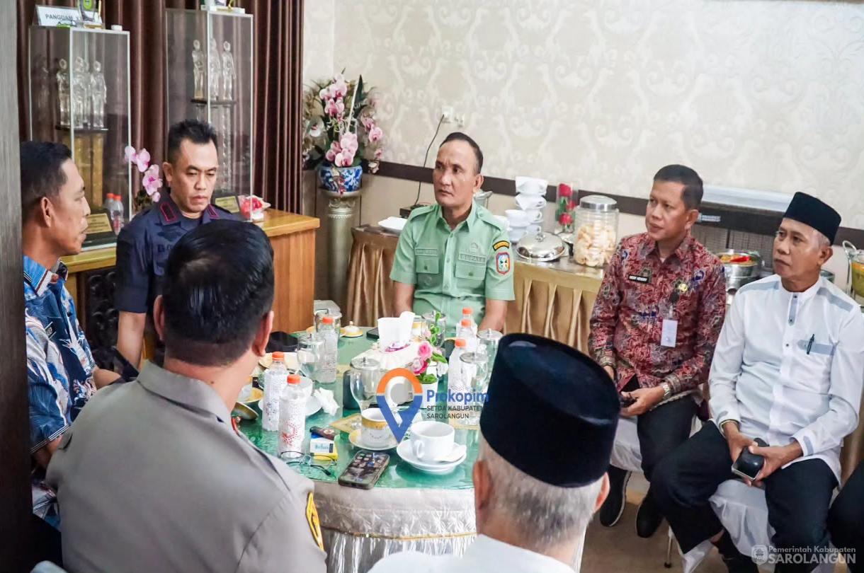 7 Agustus 2026 Audiensi Kepala BNNP Jambi dengan Bupati Sarolangun di Rumah Dinas Bupati Sarolangun