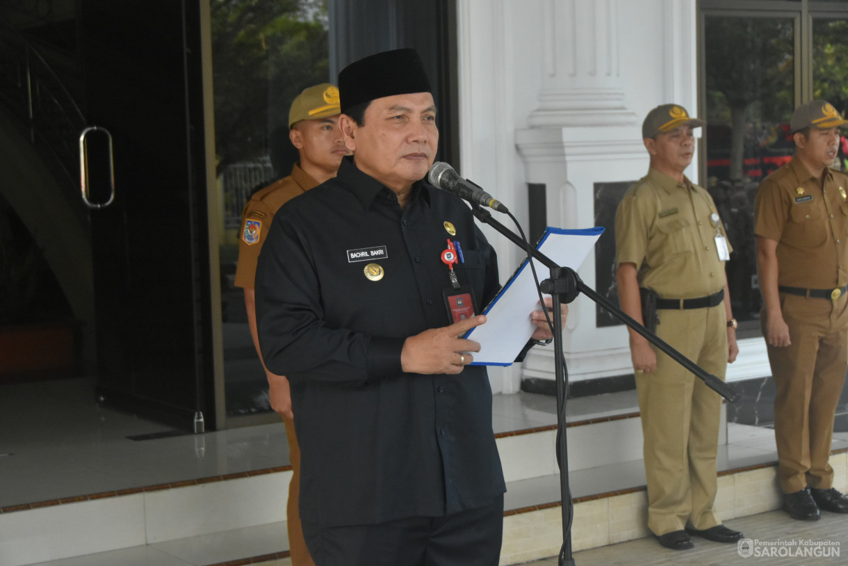 22 Juli 2024 - Apel Gabungan, Bertempat di Lapangan Kantor Bupati Sarolangun