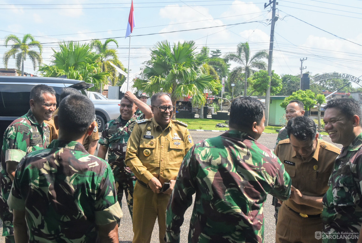 24 September 2024 -&nbsp;Silaturahmi Dengan Dandim 0420 Sarko, Bertempat di Kodim Sarko