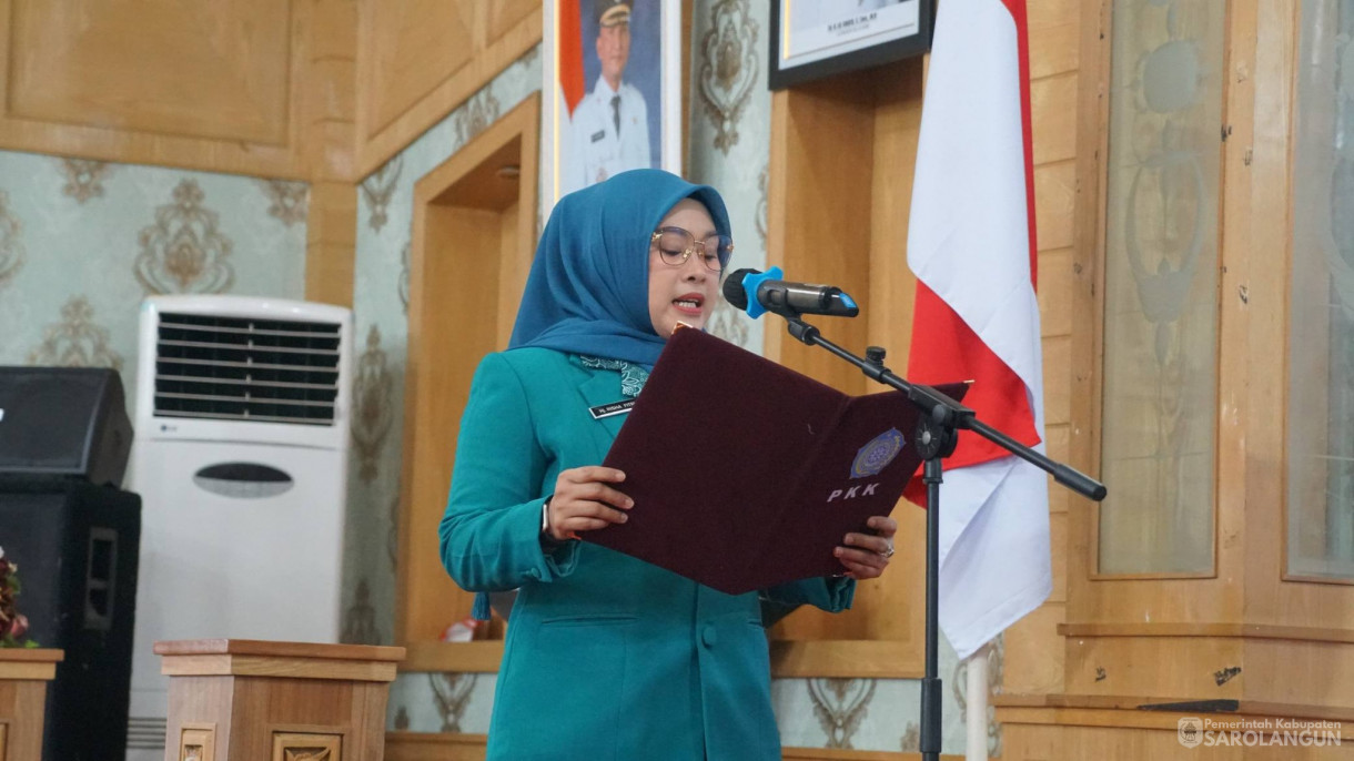 8 April 2026 Pelantikan Ketua TP PKK dan Ketua Pembina Posyandu 6 Kecamatan serta Rakor TP PKK