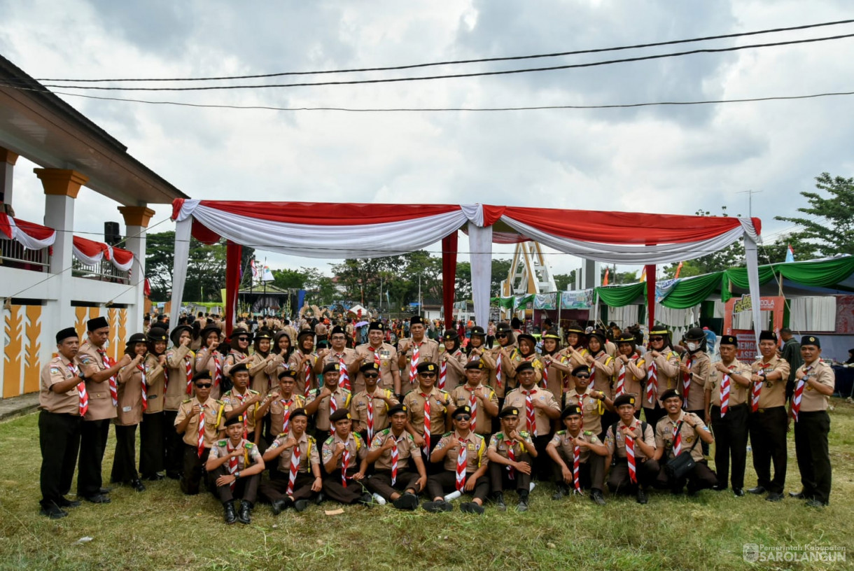 17 September 2023 - Penjabat Bupati Sarolangun Menghadiri Acara Pembukaan Pertikawan Regional Sumatera Tahun 2023 di Kantor Bupati Merangin