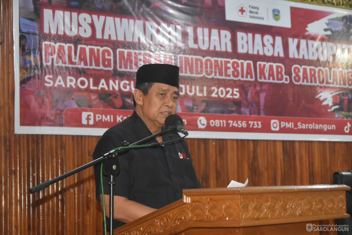 29 Juli 2025 - Muslub PMI Kabupaten Sarolangun di Aula Bappeda Sarolangun