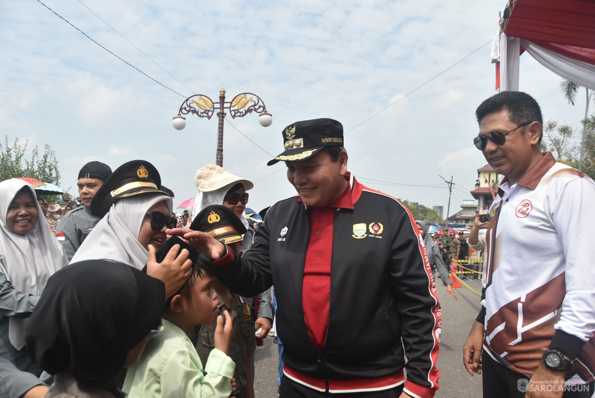 18 Agustus 2024 -&nbsp;Pawai Karnaval Memperingati HUT RI Ke 79, Bertempat di Depan Rumah Dinas Bupati Sarolangun