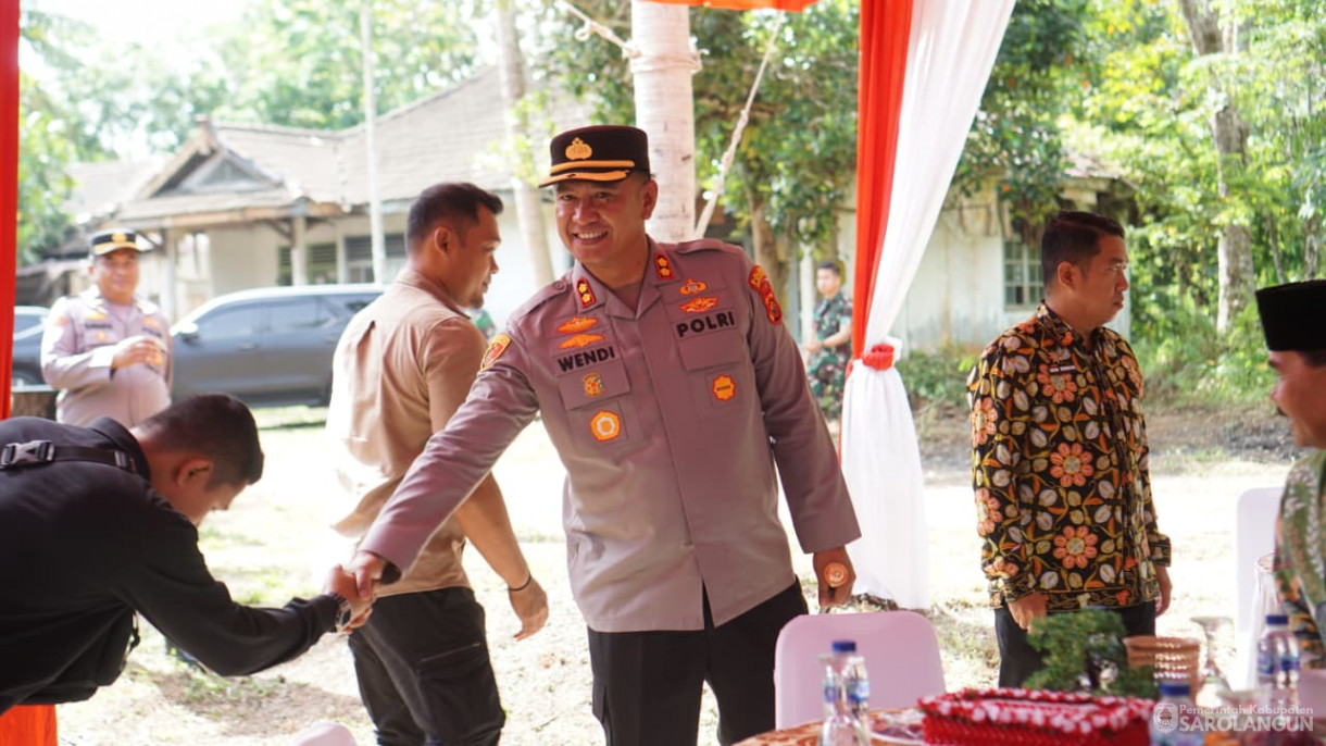 Peninjauan Pangdam Tuangku Imam Bonjol Di Batalyon Infrantri TP 896 Serumpun Pseko