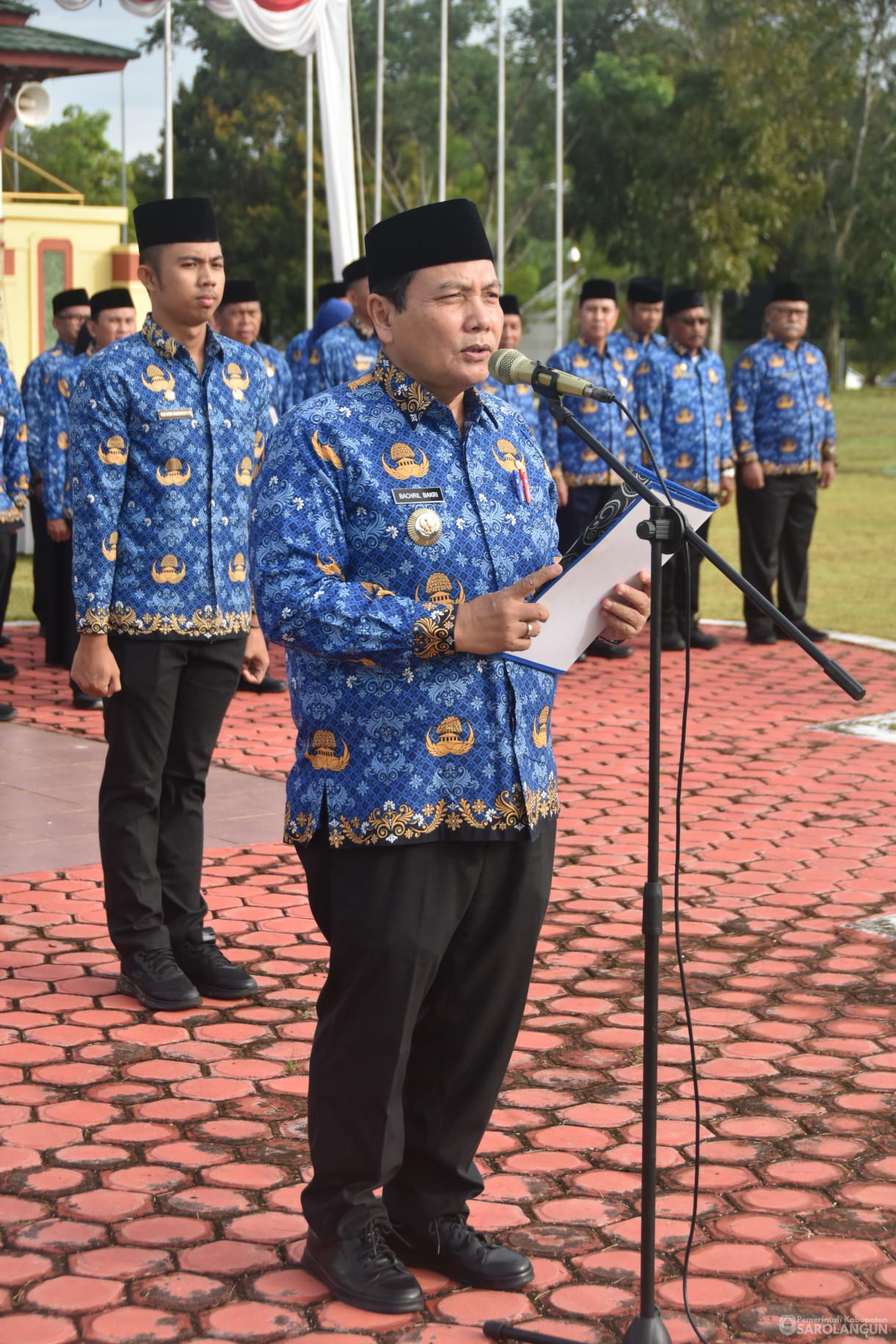 17 April 2024 - Apel Gabungan Dan Halal Bi Halal Di Lapangan Gunung Kembang Sarolangun