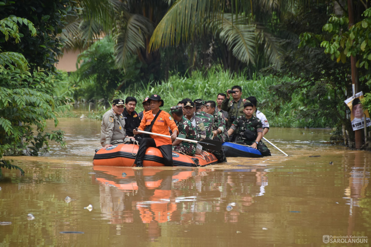 13 Januari 2024 - Meninjau Lokasi Terdampak Banjir Dan Proses Evakuasi Di Sri Pelayang Gunung Kembang