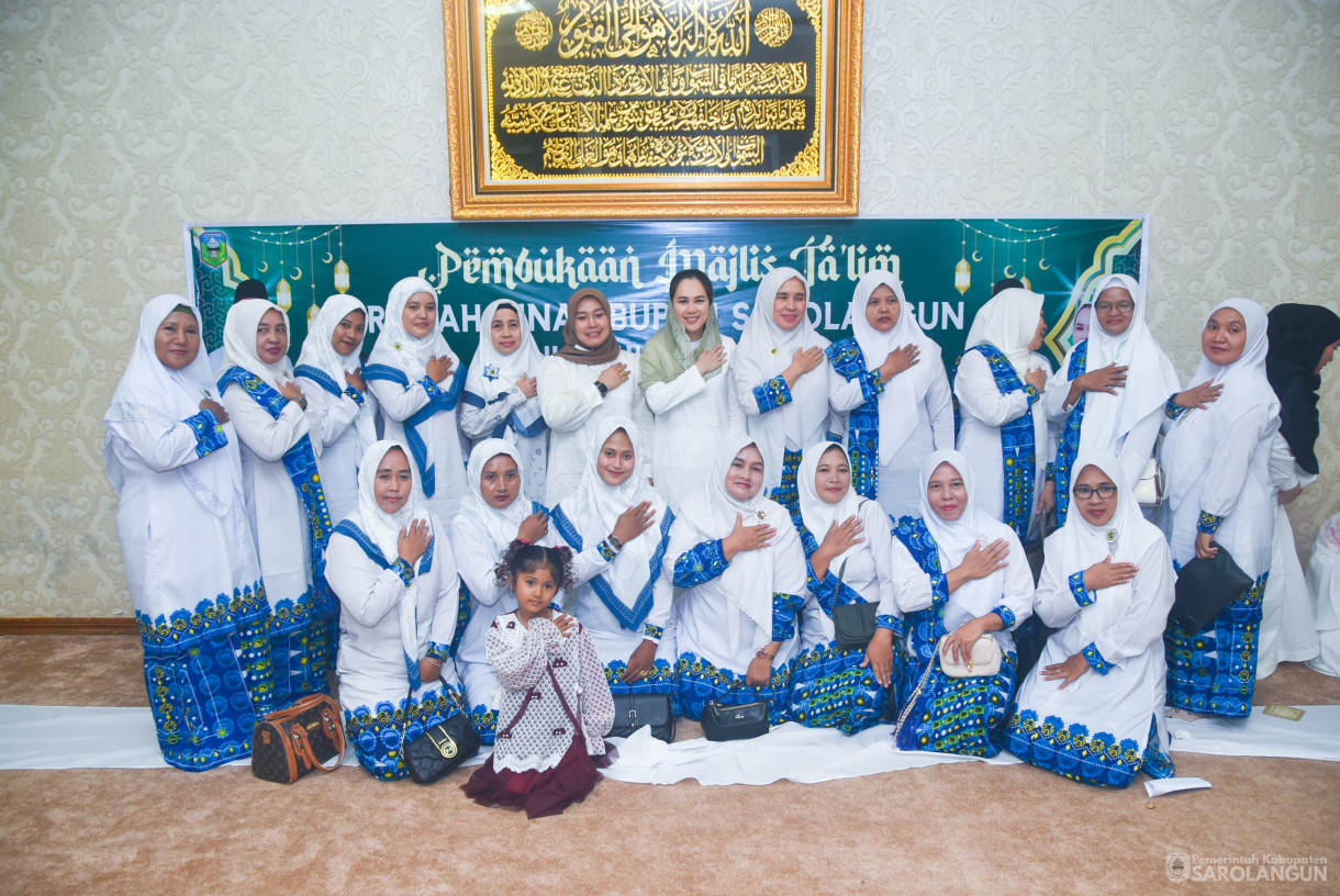 25 April 2025 -&nbsp;Pembukaan Kegiatan Majelis Taklim Rumah Dinas Bupati Sarolangun
