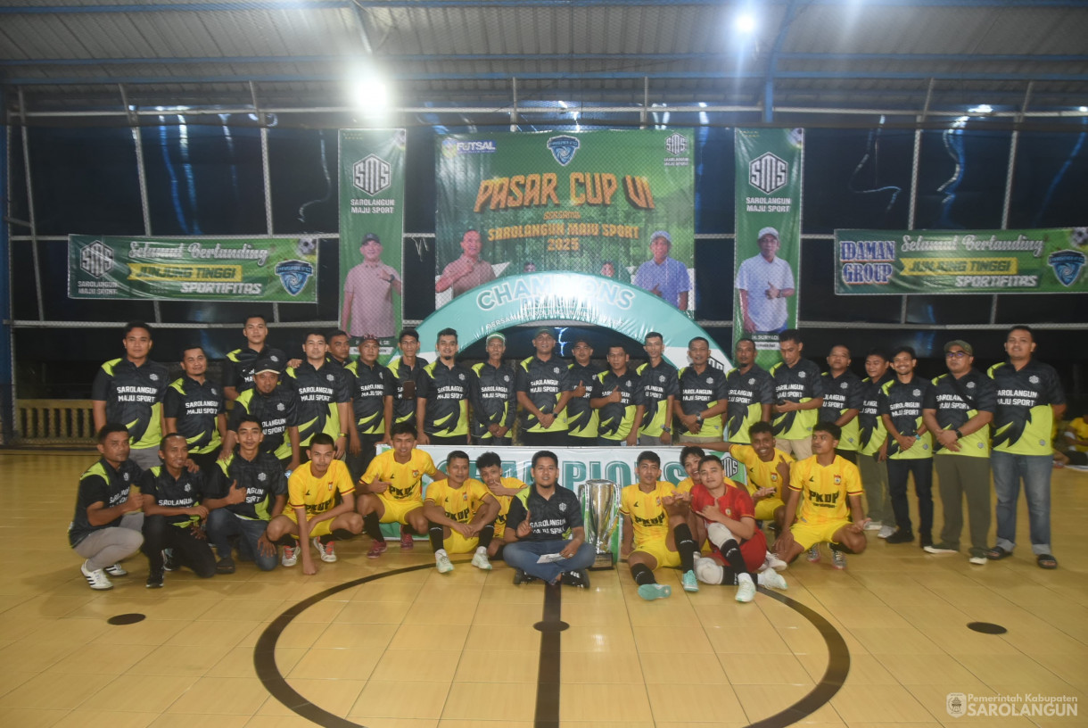 10 Agustus 2025 - Penutupan Sekaligus Final Pasar Cup VI Bersama Sarolangun Maju Sport 2025 di Lapangan Belakang Idaman