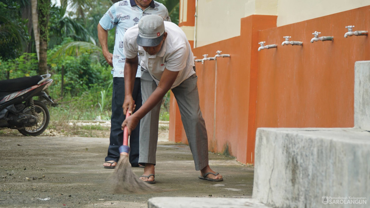 13 Februari 2026&nbsp;Gotong Royong Bersama Masyarakat di Masjid Jami Alkautsar Kelurahan Gunung Kembang Sarolangun