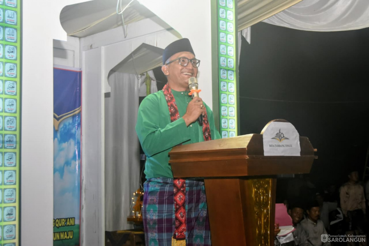 23 September 2025&nbsp; Pembukaan MTQ Ke III Tingkat Desa Tambang Tinggi dan HUT Desa Tambang Tinggi yang Ke 19 tahun