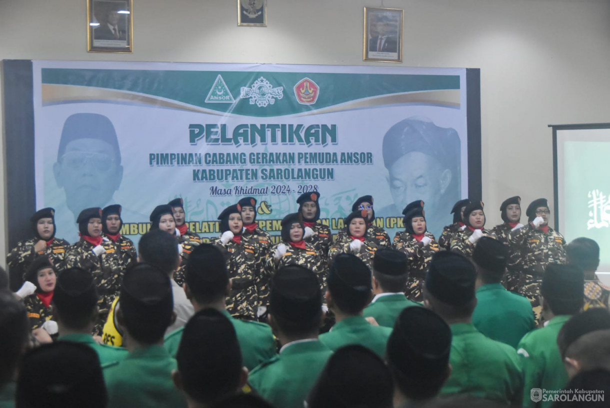 26 Desember 2024 - Pelantikan Pimpinan Cabang Gerakan Pemuda Ansor Kabupaten Sarolangun di Hotel Abadi Sarolangun