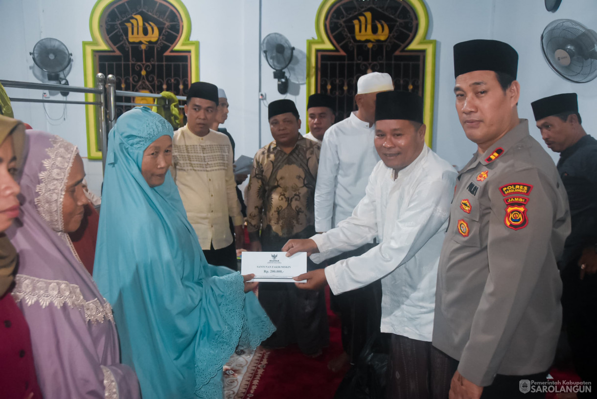 25 Maret 2025 -&nbsp;Buka Bersama Di Kediaman Anggota DPRD Dapil IV Bapak H. Tabroni, Dilanjutkan Safari Ramadhan di Masjid Al Muhajirin Desa Pekan Gedang Kecamatan Batang Asai
