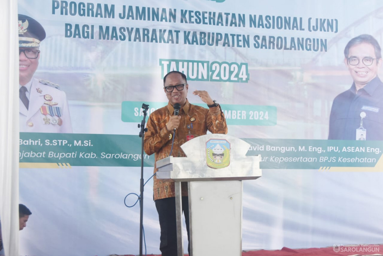 13 Desember 2024 - Launching Universal Health Coverage, Bertempat di RSUD Chatib Quzwein