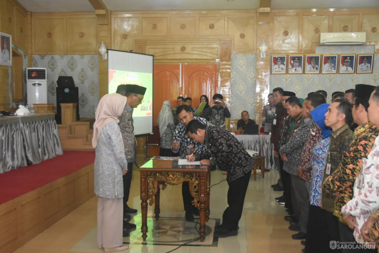 6 November 2025&nbsp; Pembukaan Secara Resmi Kegiatan Sosialisasi Peraturan Pencegahan Korupsi di Kabupaten Sarolangun