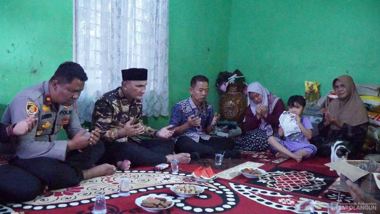 22 Januari 2026 Penyerahan Santunan kepada Keluarga Korban Tanah Longsor di Dusun Mengkadai, Desa Temenggung, Kecamatan Limun