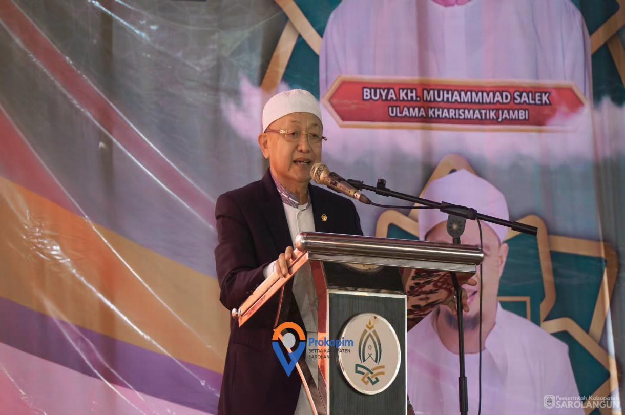 24 Agustus 2026 Haul Buya K.H Muhammad Salek dan K.H Muhammad Arifin Ilham di Ponpes Tahfizul Quran Desa Panegah Kecamatan Pelawan