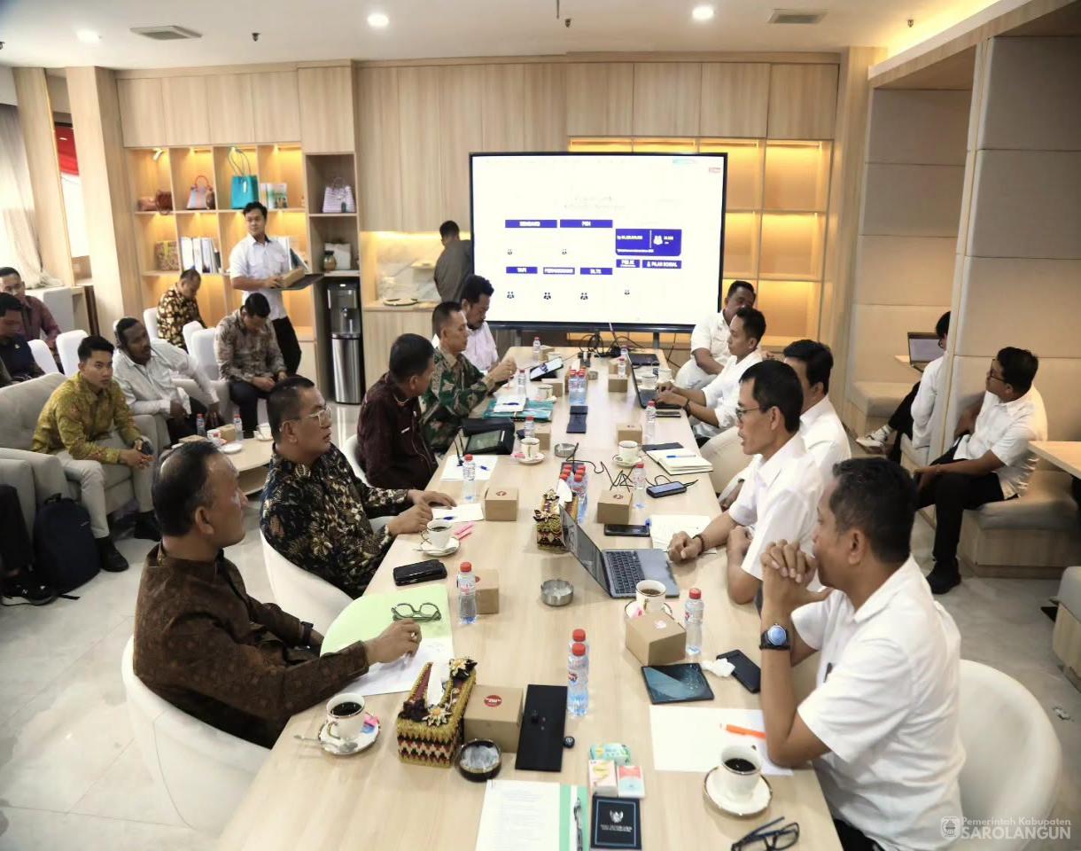 12 Agustus 2026 Audiensi Pemerintah Kabupaten Sarolangun dengan Menteri Sosial Republik Indonesia di Kantor Kementerian Sosial Republik Indonesia