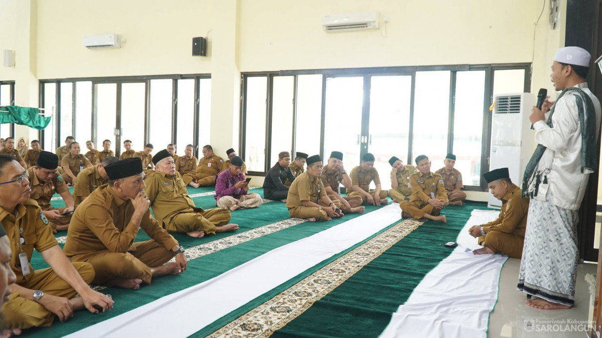 23 Februari 2026&nbsp;Sholat Dzuhur Berjamaah dan Kajian Ramadhan di Masjid Al Umara Kantor Bupati Sarolangun
